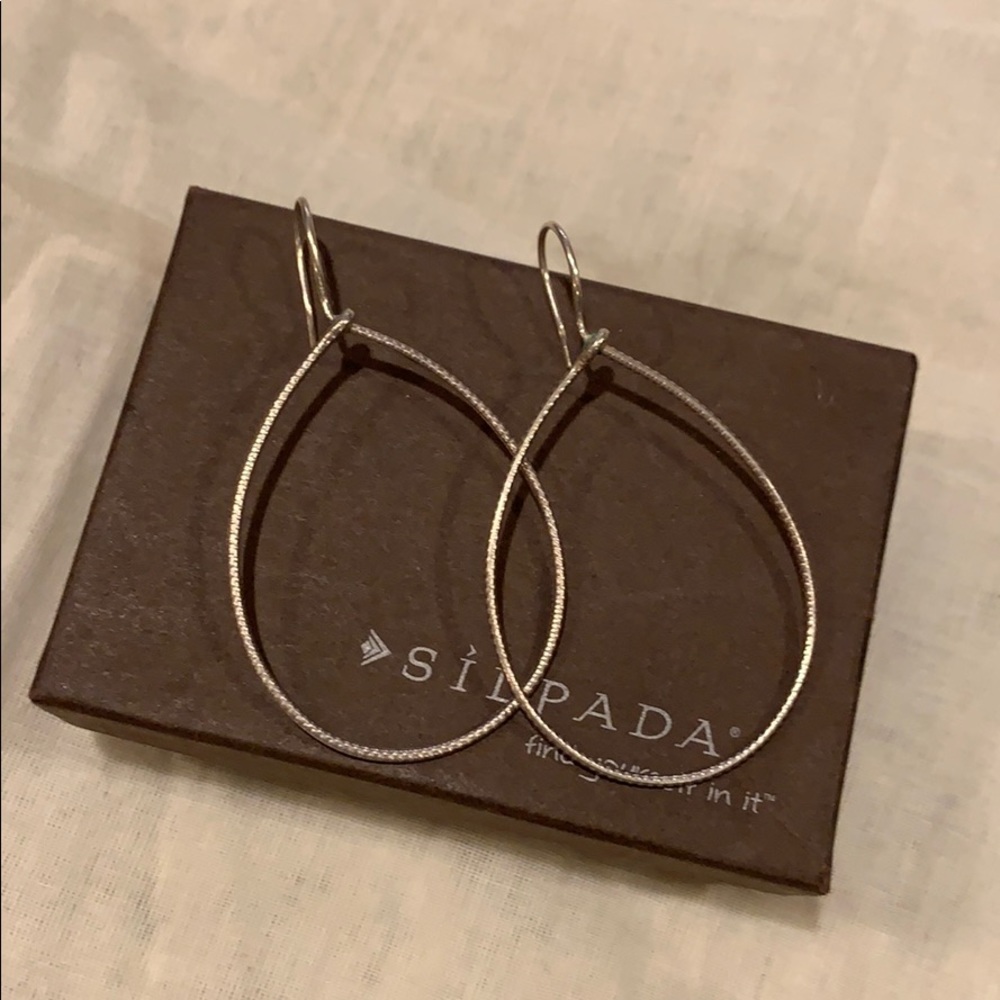 Silpada French hook earrings
